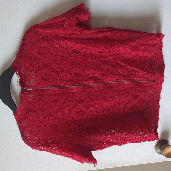 Zara red top - Picture 5 of 9